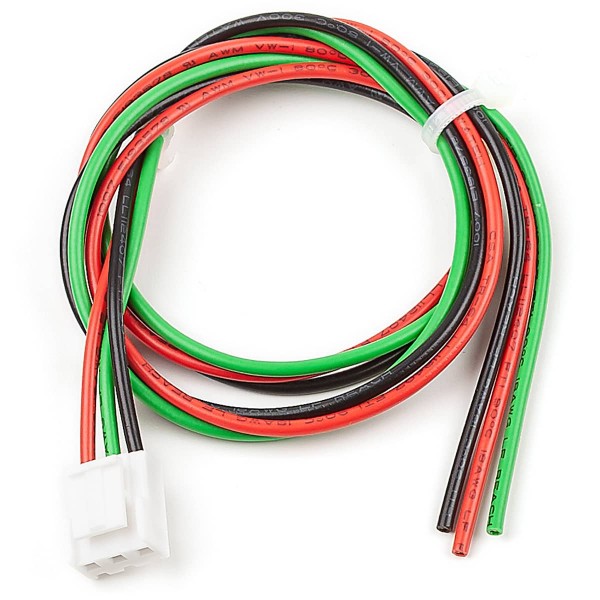 DC input cable, 3-pol. / 500mm / AWG 18 / ends open / cable