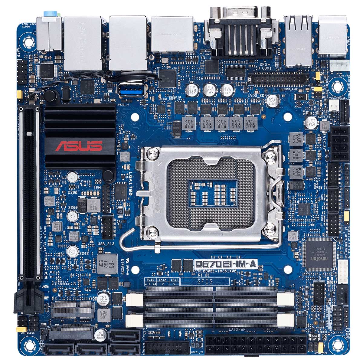Lga 1700 itx. ASUS Industrial mainboard EATX 2066. Only for 845e Chipset.