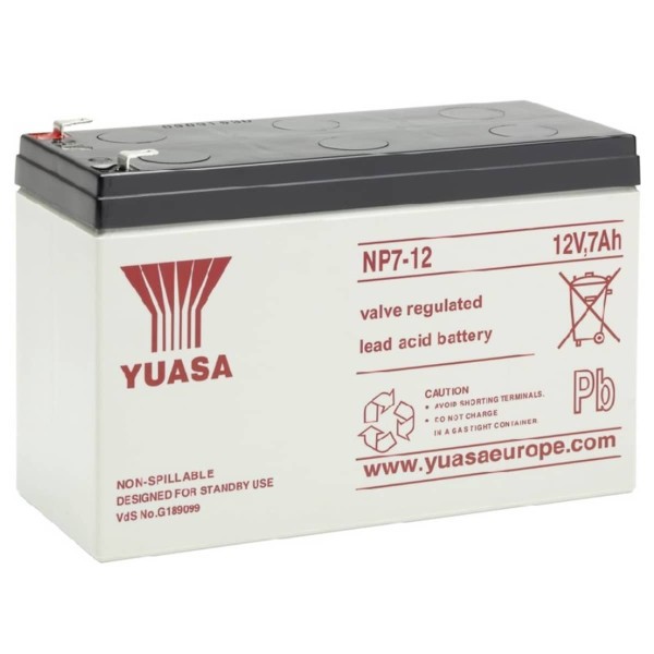 YUASA Industrie Bleibatterie