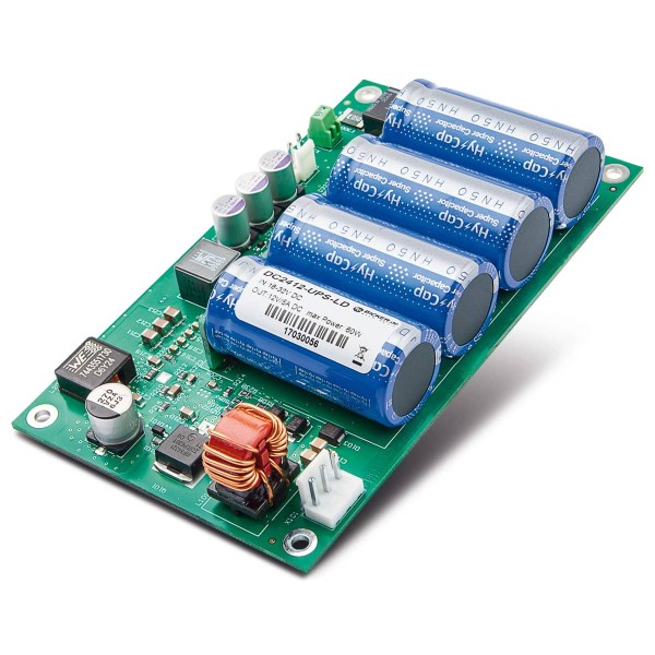 DC/DC converter with UPS function / load dump / 60W / 16-32V / 12V 5A / Supercaps / open frame / capacitive buffer module