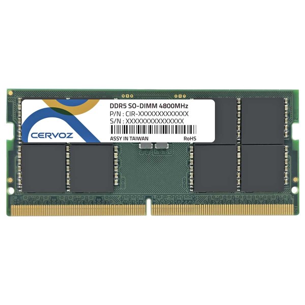 MEM, SO-DIMM, DDR5, 8GB / dual rank, 4800MHz / RAM